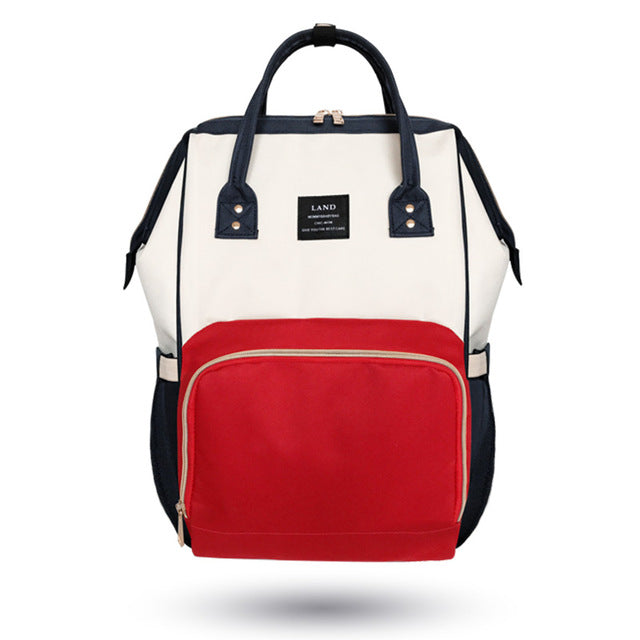 Multi function baby care waterproof diaper bag - Humble Ace