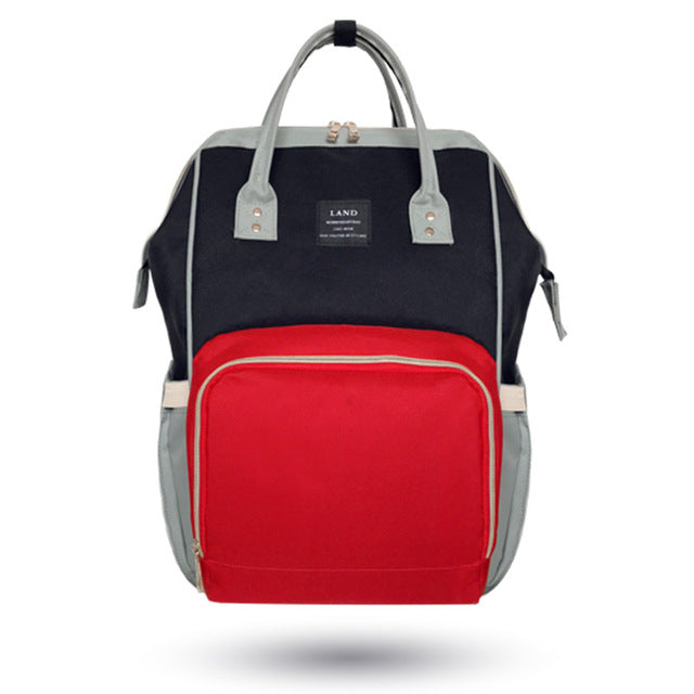 Multi function baby care waterproof diaper bag - Humble Ace