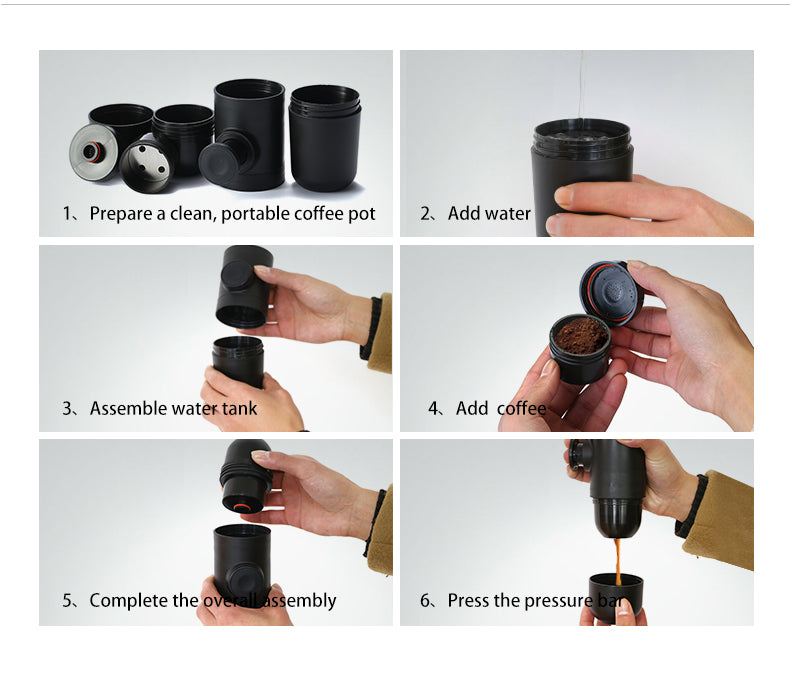 Minipresso  Portable Espresso Machine - Humble Ace