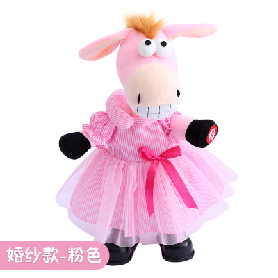 Dancing Singing Toy Donkey Plush Toy - Humble Ace