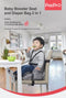 Portable Baby Booster Seat -Storage- multifunctional