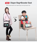 Portable Baby Booster Seat -Storage- multifunctional