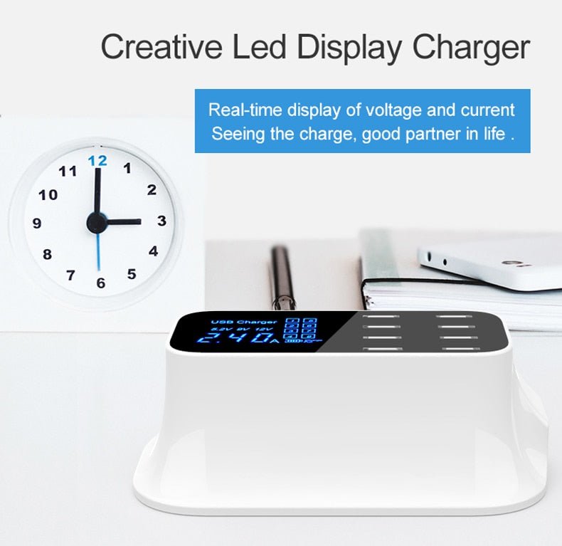 USB Charger- 8 Ports