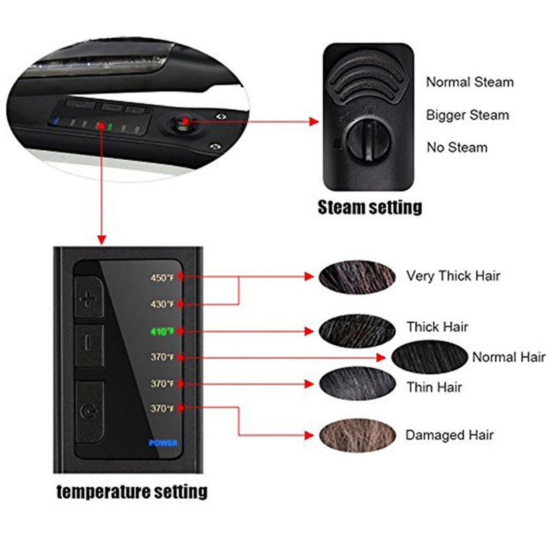 Professional Hair Straightener Ceramic