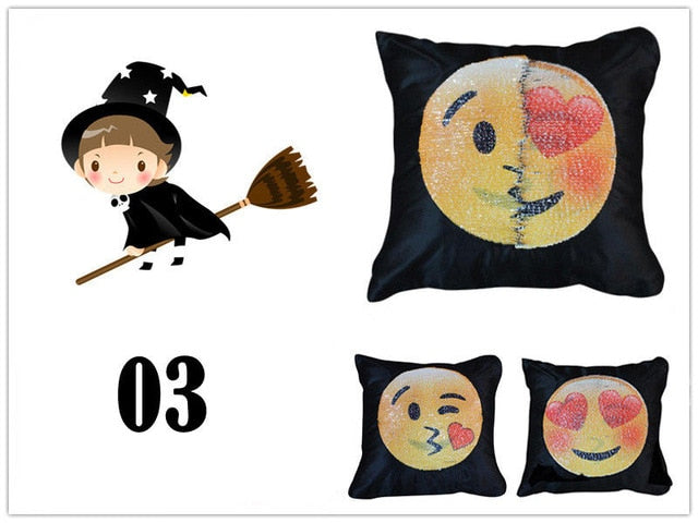 Changing Emoji Pillows