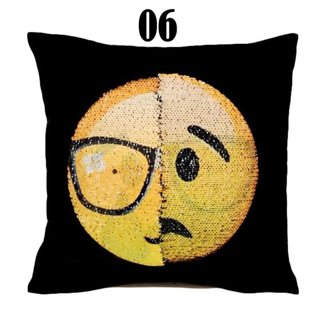 Changing Emoji Pillows