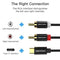 VENTION Type-C to Dual RCA Audio Cable Male to Male Gold- plated Aux Auxiliary Stereo Y Splitter Adapter Cord for USB C Devices Le TV MacBook Connect Speaker Amplifier (1.6Ft/ 0.5m)